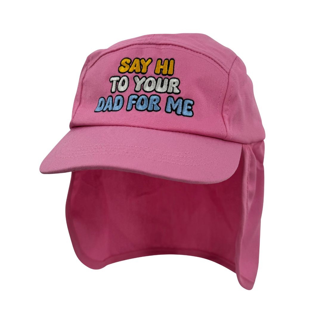 SAY HI TO YOUR DAD PINK LEGIONNAIRES HAT