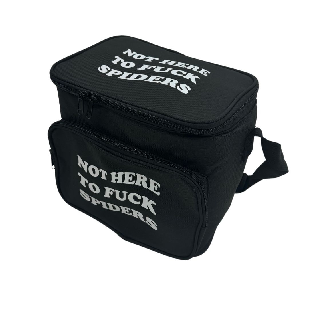 SPIDERS COOLER BAG BLACK