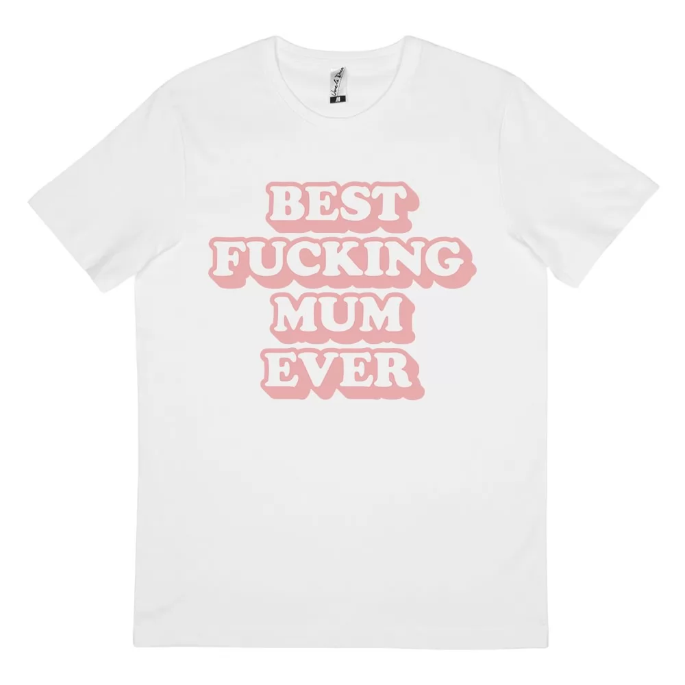 BEST MUM WHITE TEE