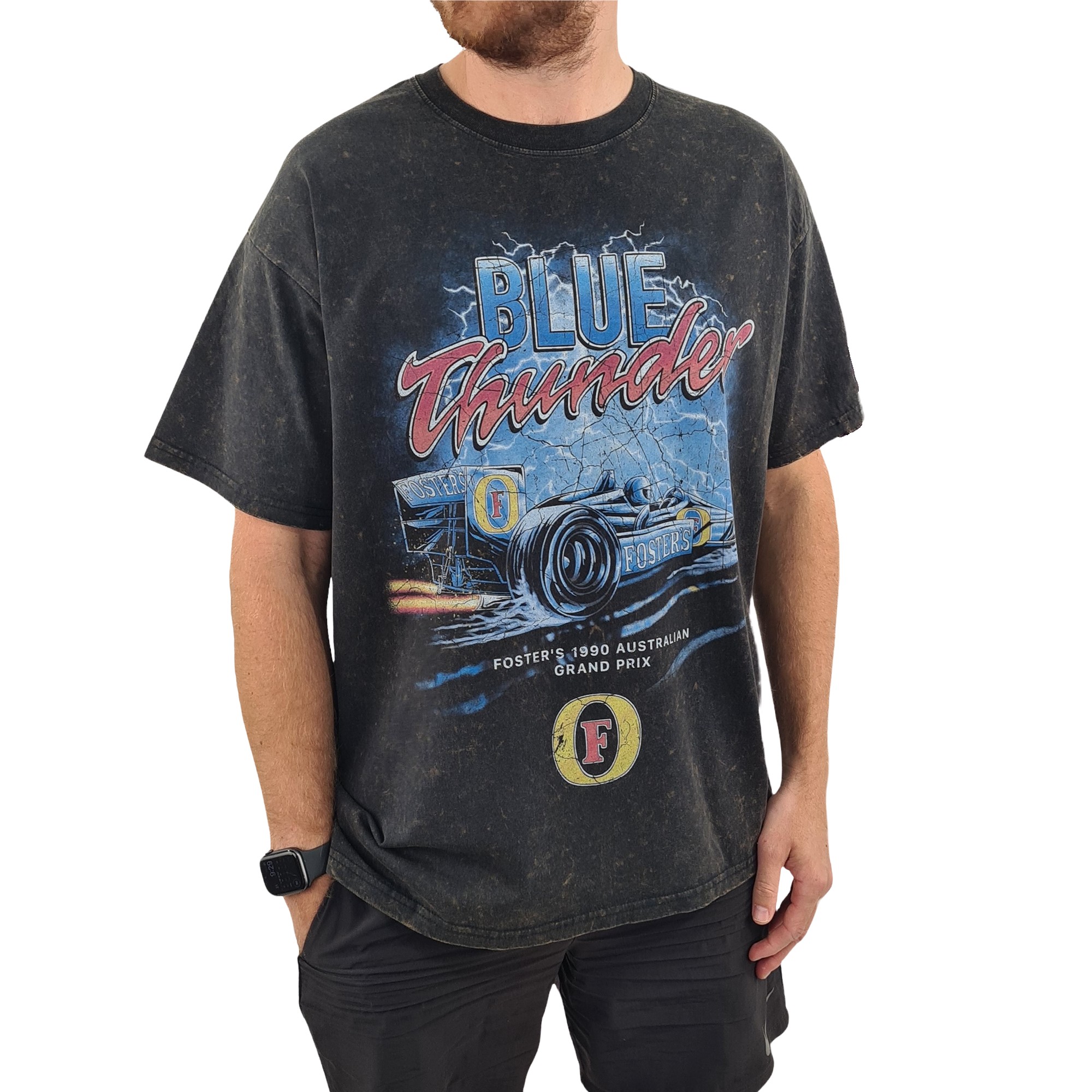 VINTAGE BLUE THUNDER GRAND PRIX T-SHIRT