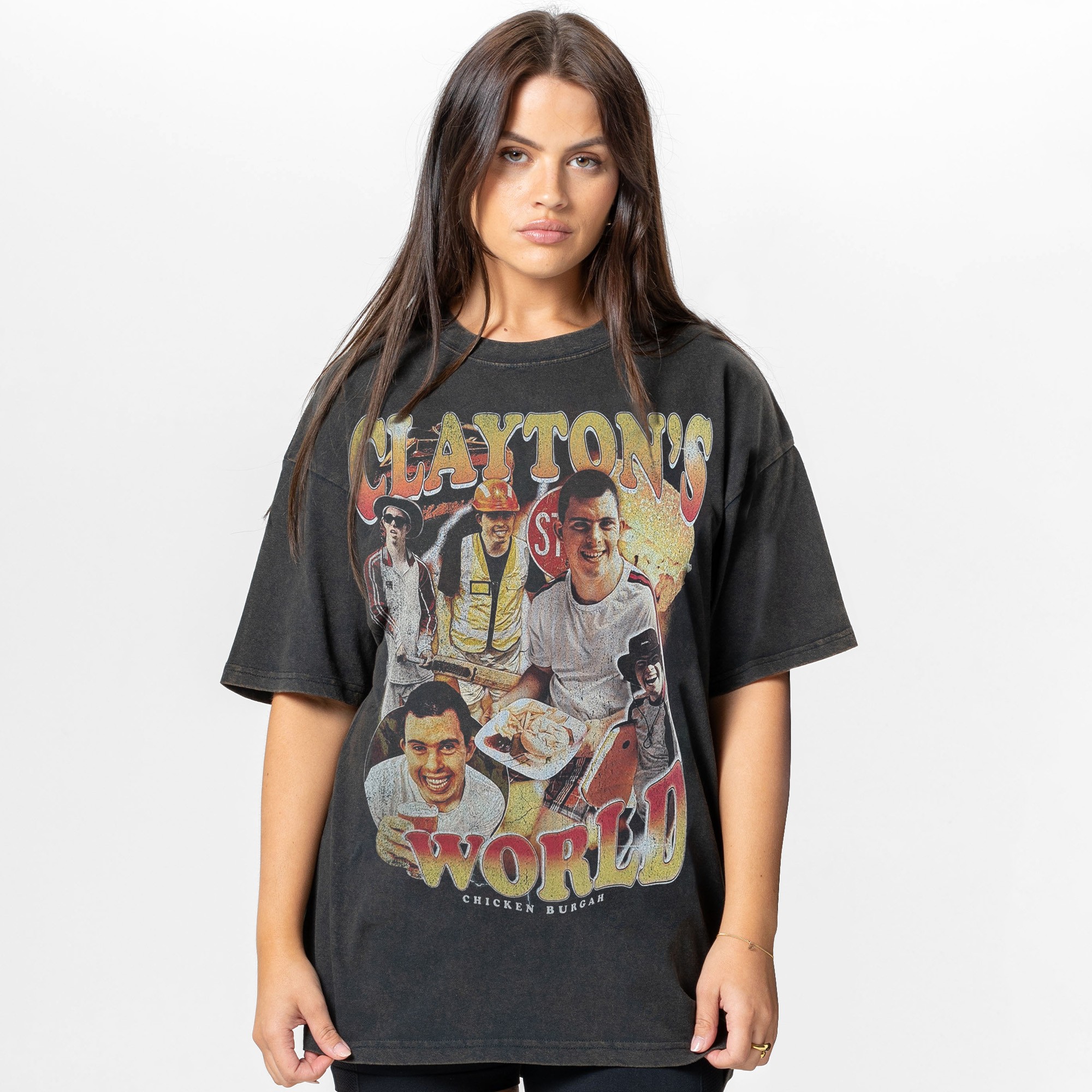 VINTAGE CLAYTON'S WORLD T-SHIRT