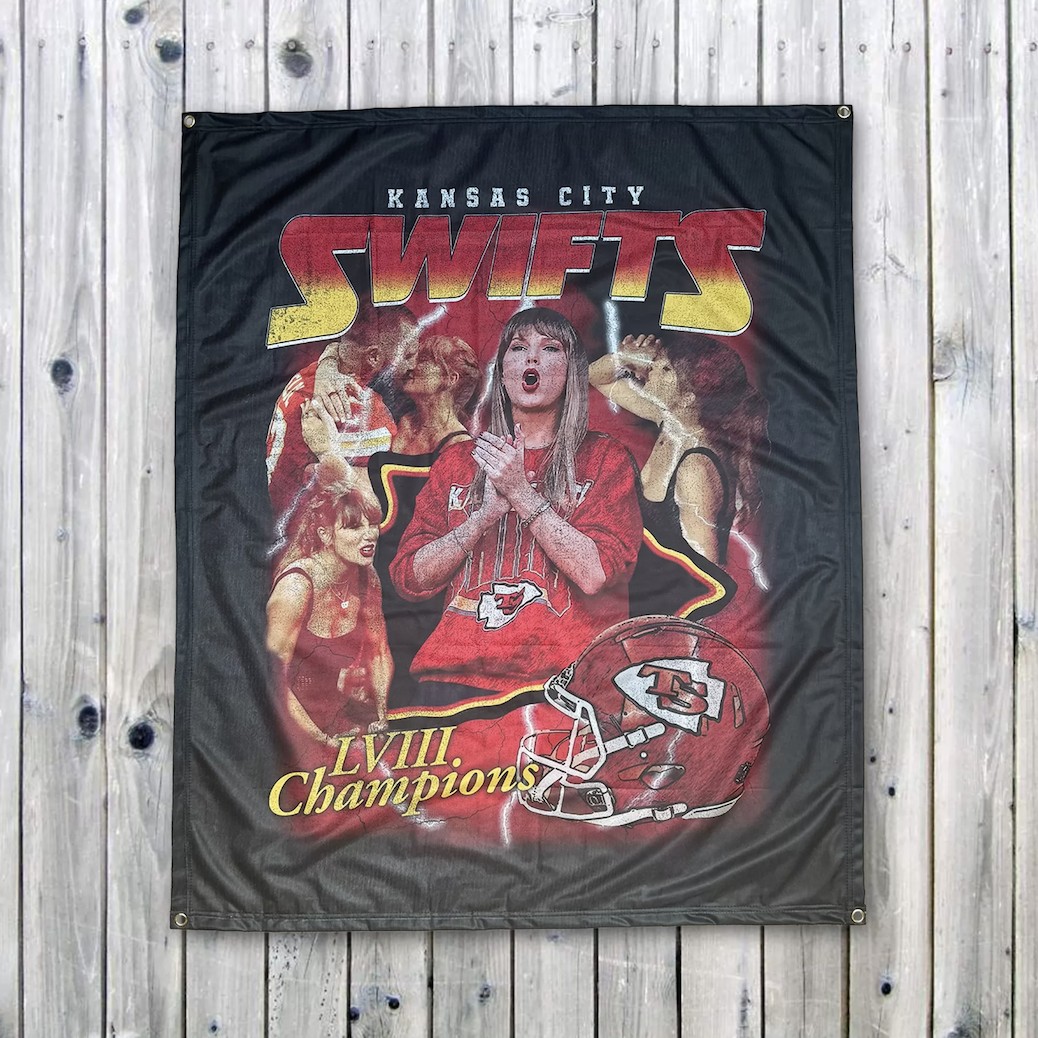 KC SWIFTS WALL HANGING