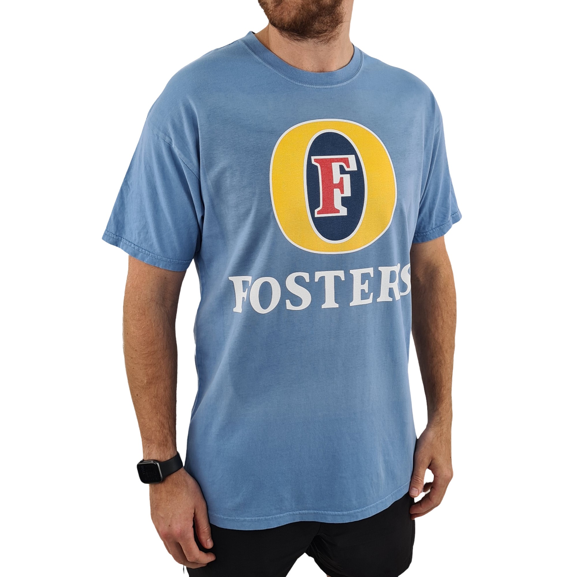 FOSTER'S VINTAGE BLUE T-SHIRT