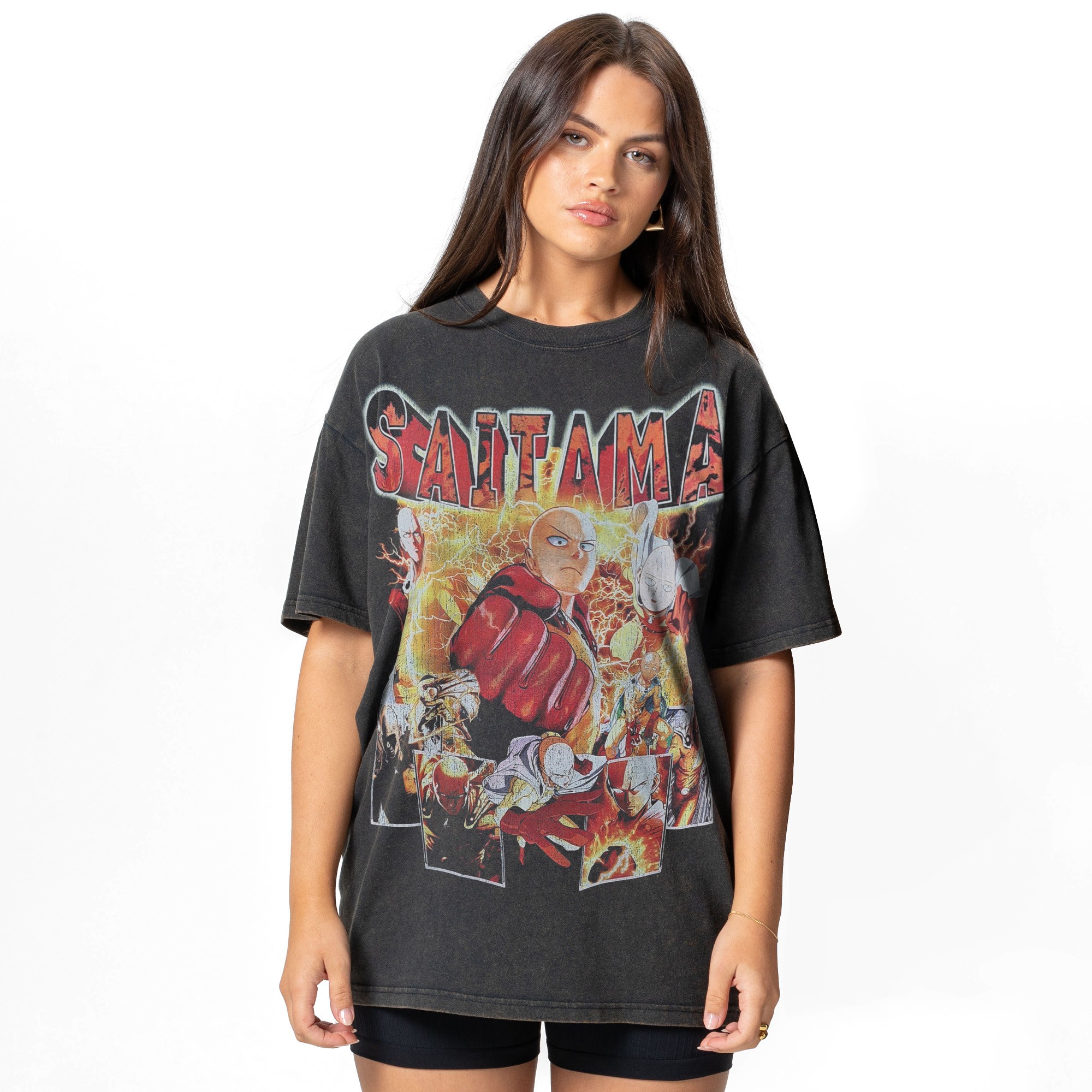 VINTAGE SAITAMA T-SHIRT