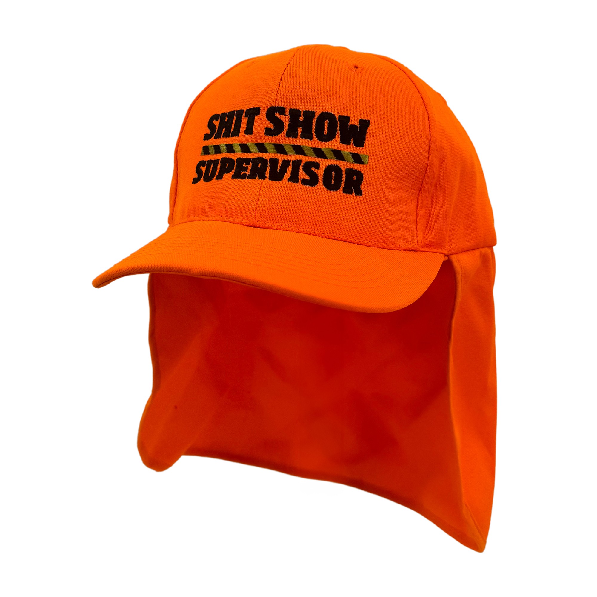 SUPERVISOR HI VIS ORANGE LEGIONNAIRES HAT