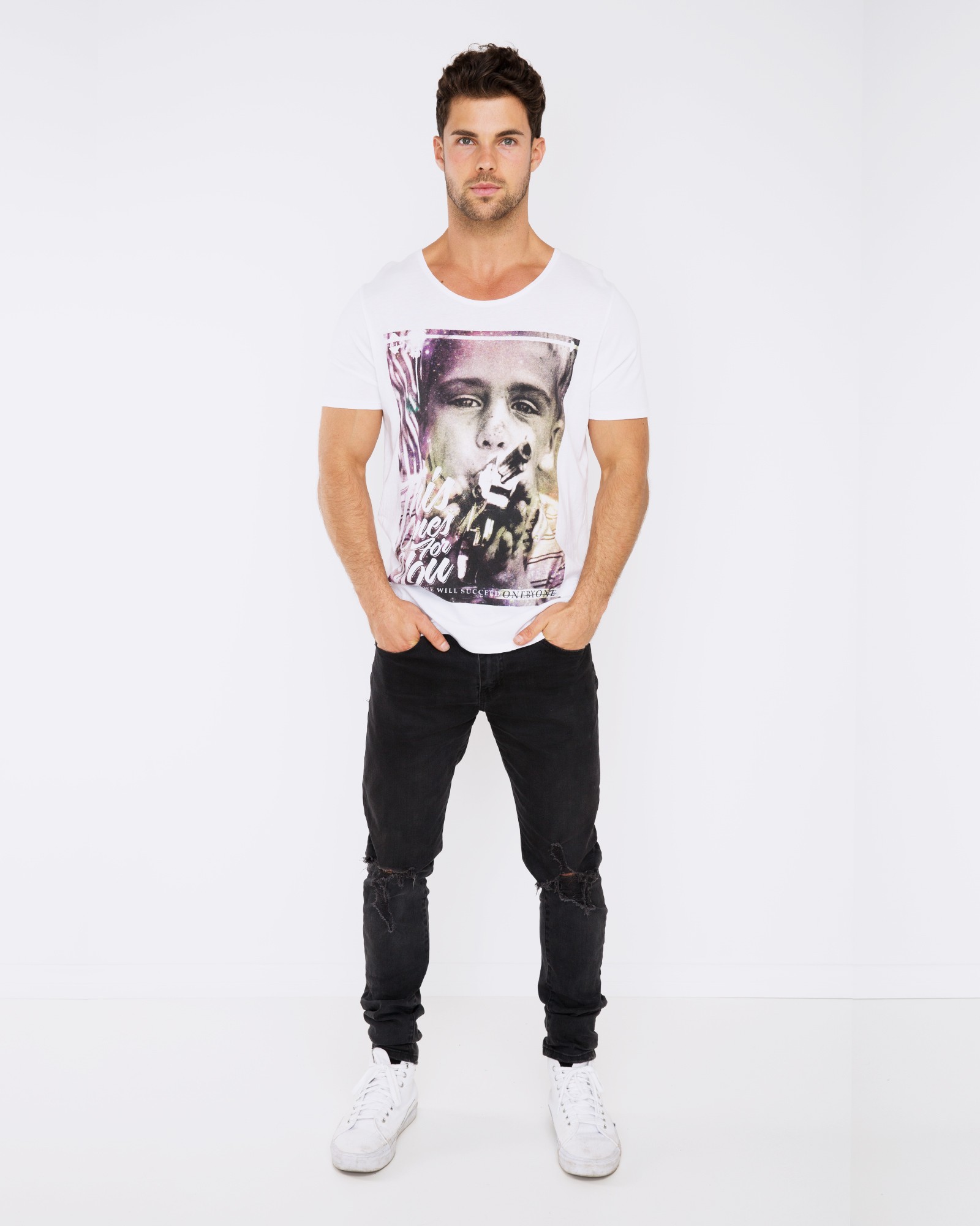 BANG WHITE TEE