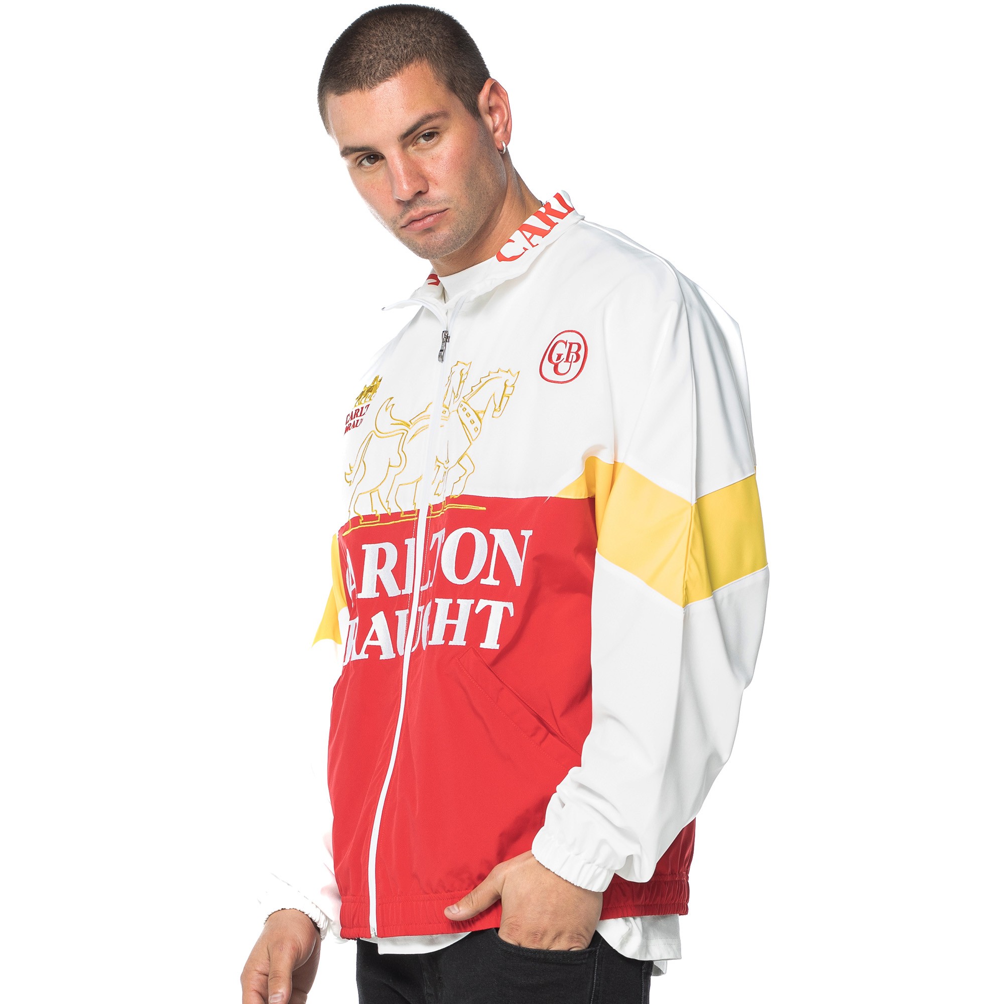 CARLTON DRAUGHT RETRO TRACKSUIT JACKET