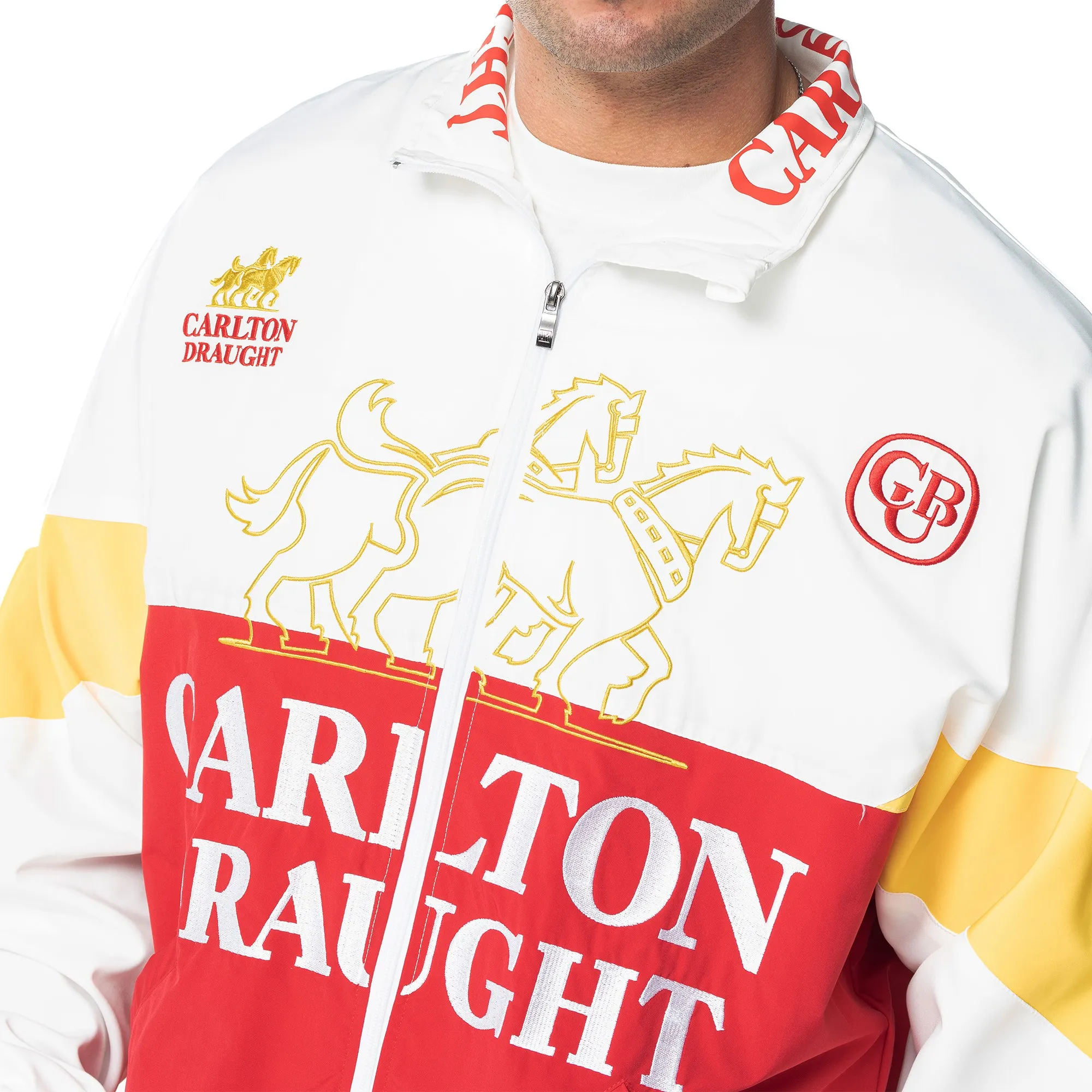 CARLTON DRAUGHT RETRO TRACKSUIT JACKET