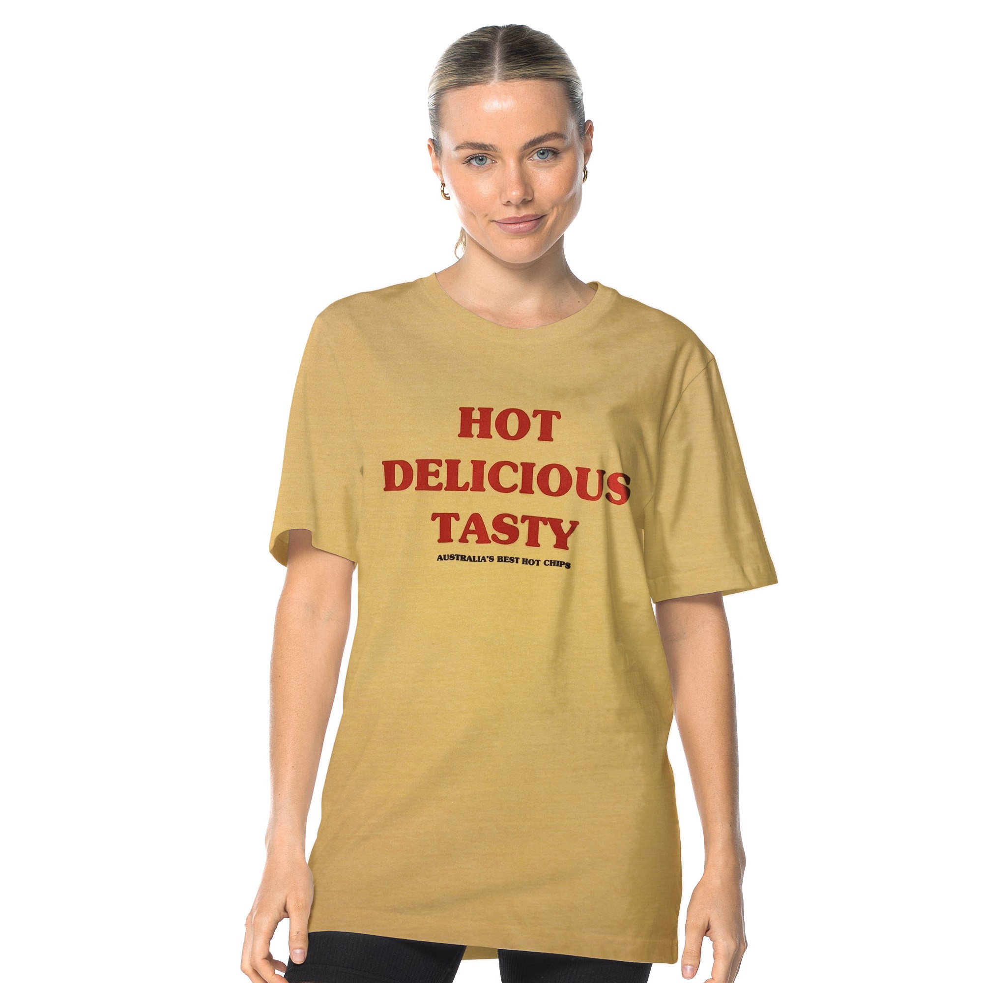 HOT CHIPS VINTAGE YELLOW TEE