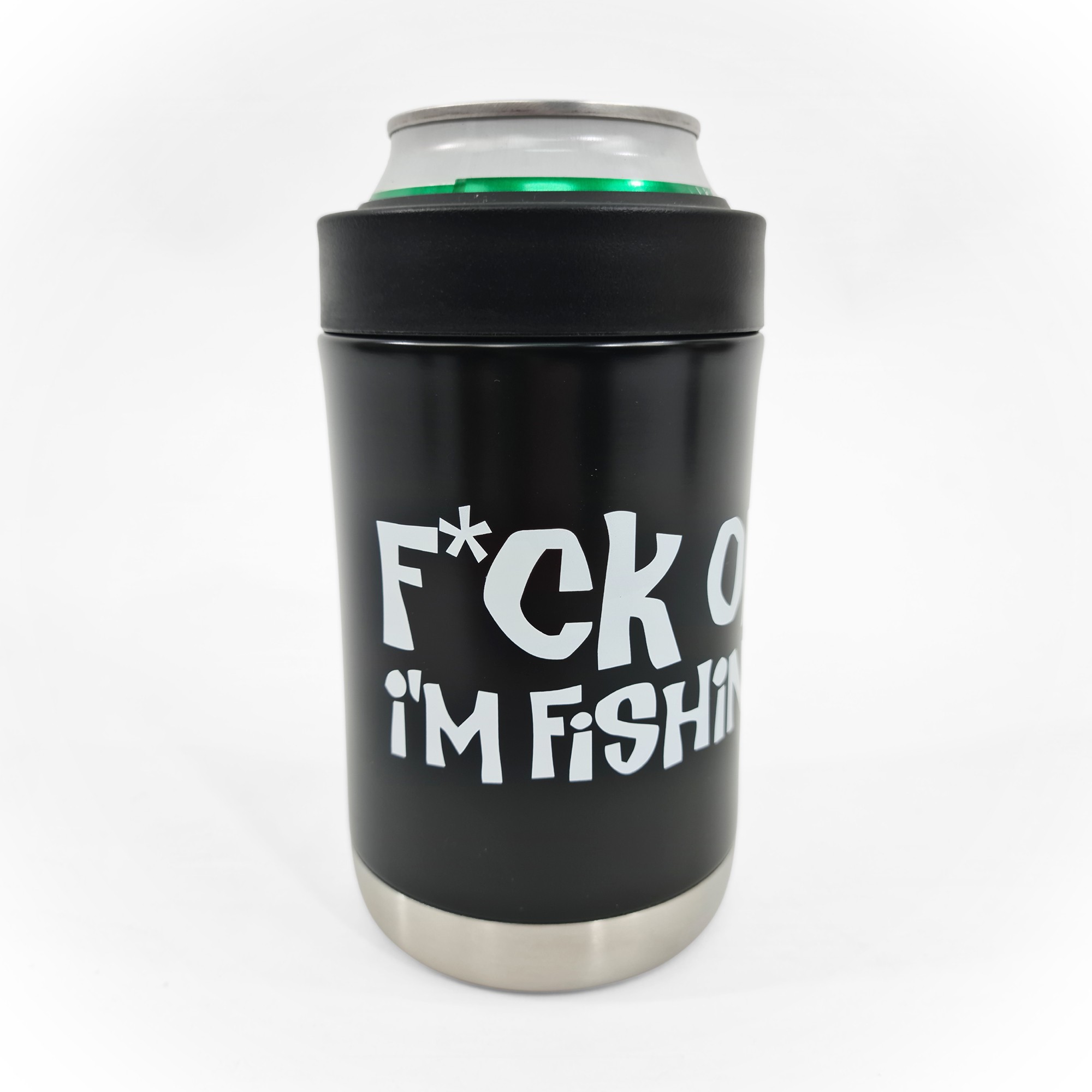 F OFF FISHING INSULATED DRINK HOLDER