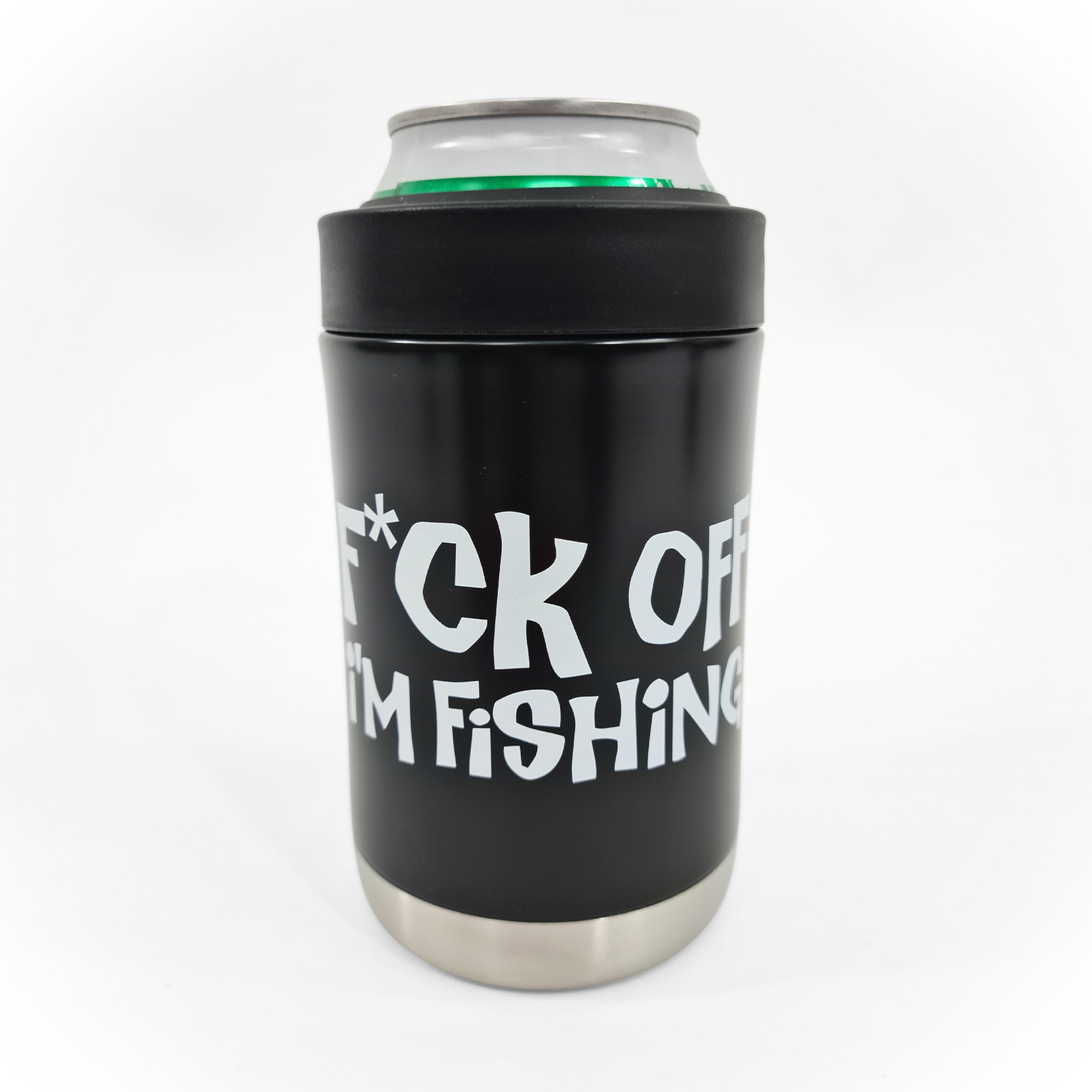F OFF FISHING INSULATED DRINK HOLDER