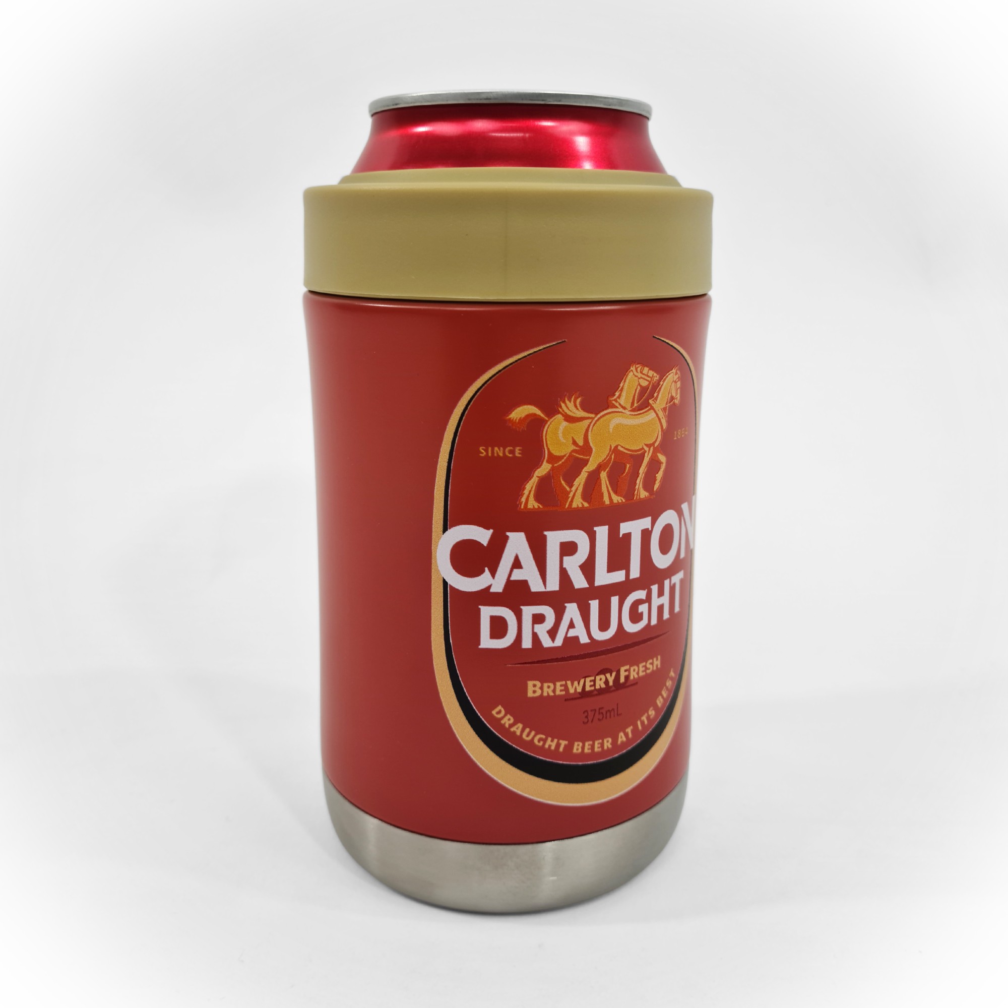 CARLTON DRAUGHT INSULATED DRINK HOLDER