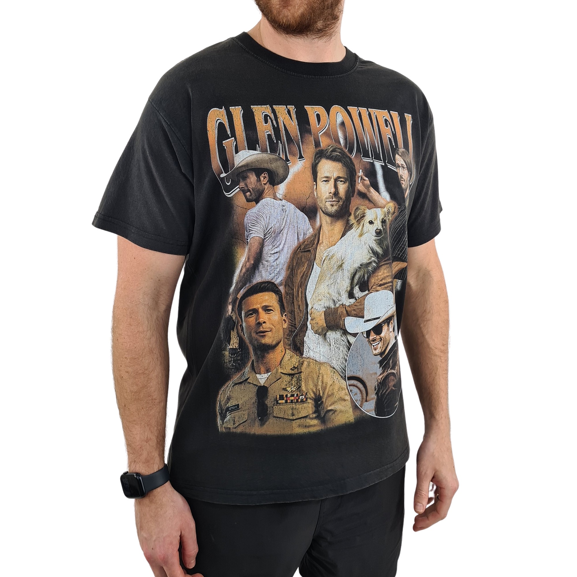 VINTAGE GLEN POWELL T-SHIRT
