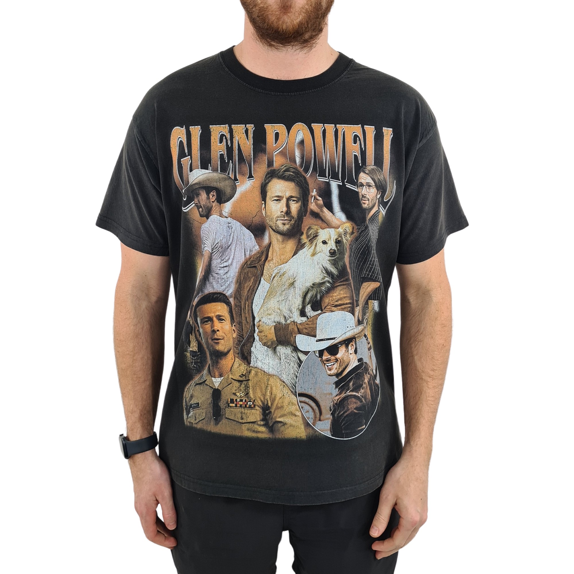 VINTAGE GLEN POWELL T-SHIRT