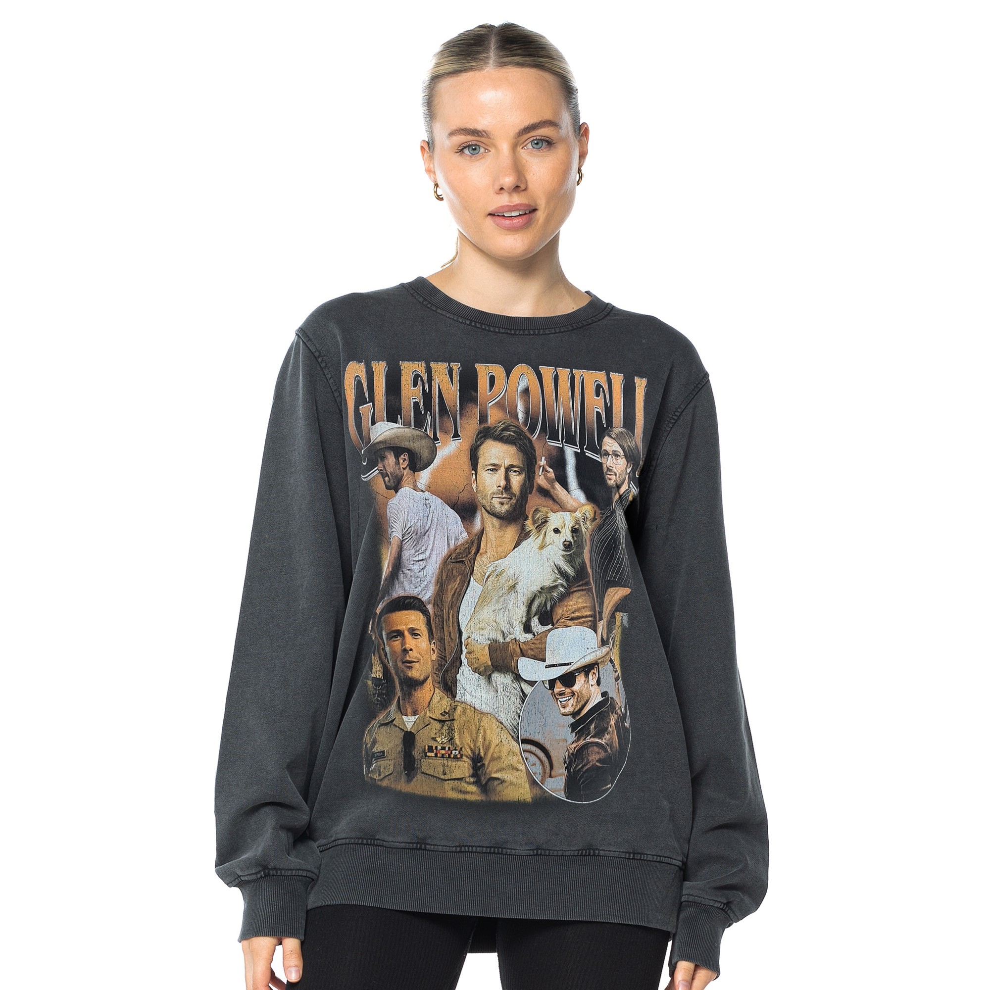 VINTAGE GLEN POWELL CREW