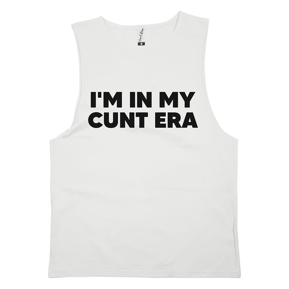 CUNT ERA WHITE TANK