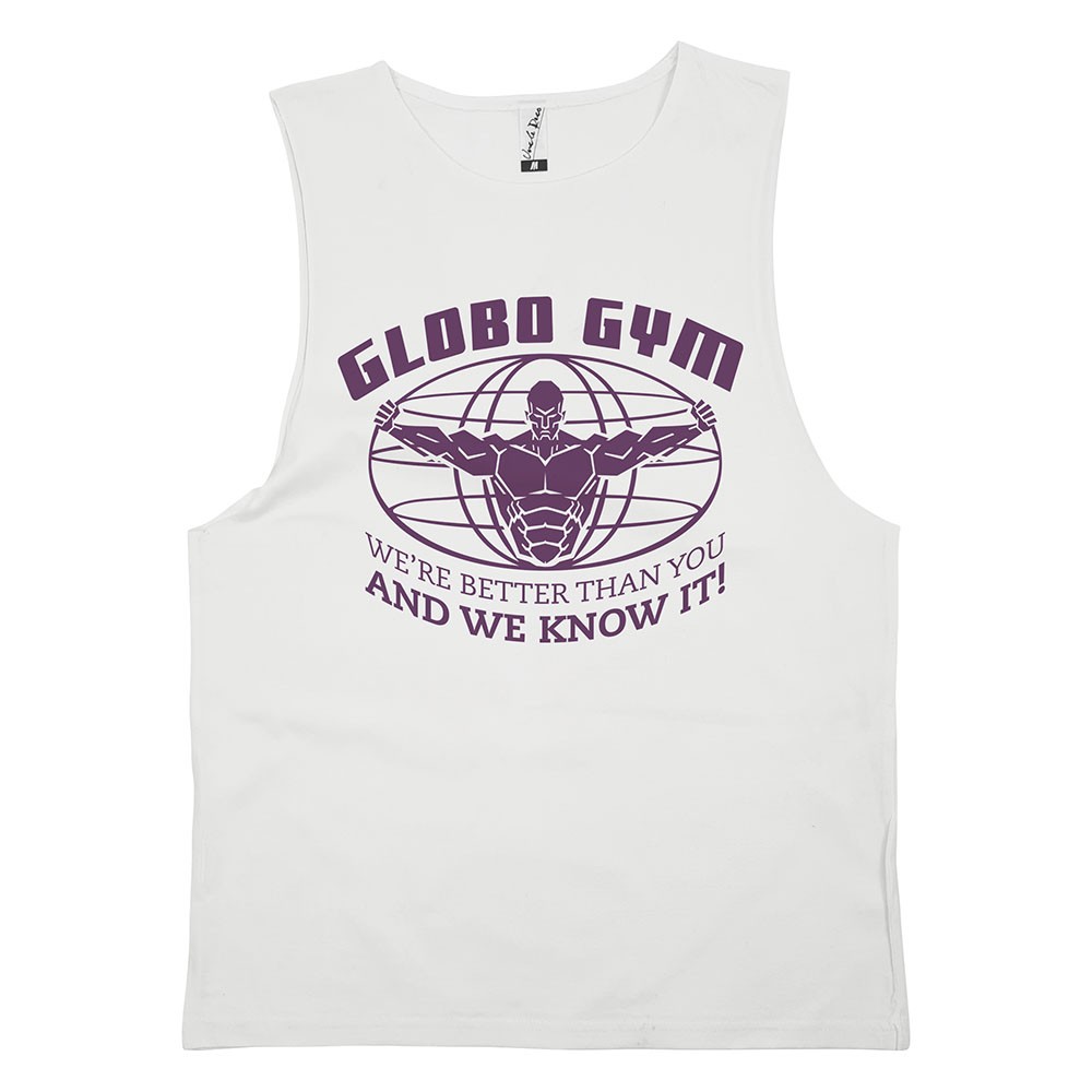 GLOBO GYM WHITE TANK