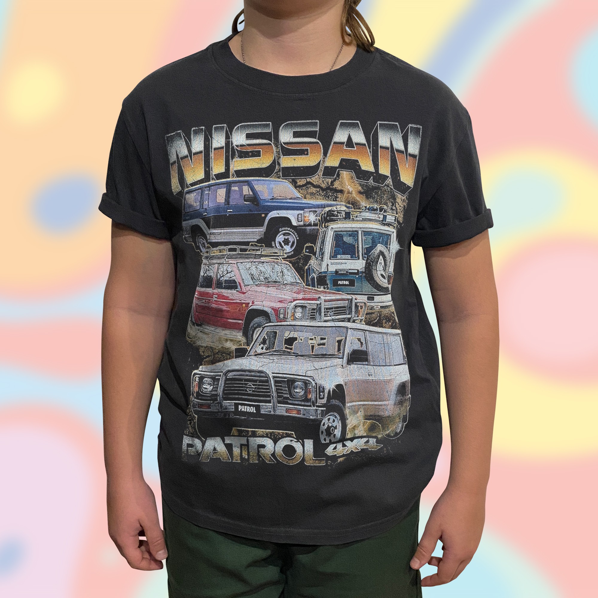 KIDS VINTAGE PATROL GQ T-SHIRT