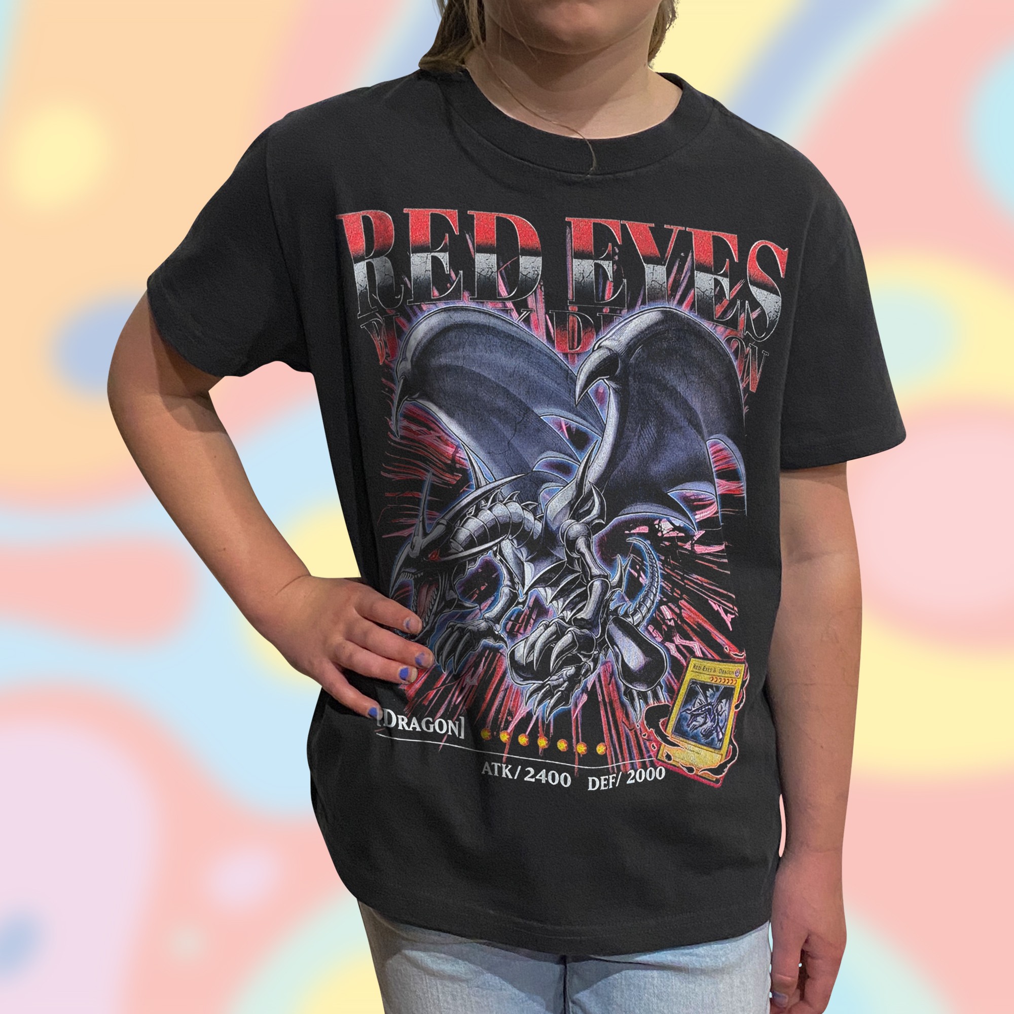 KIDS VINTAGE RED EYES T-SHIRT