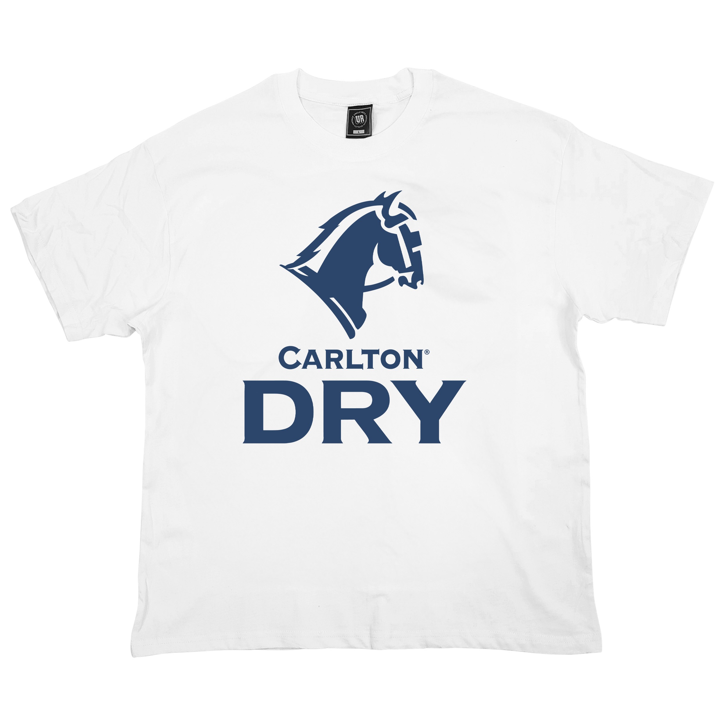 OFF WHITE CARLTON DRY VINTAGE T-SHIRT
