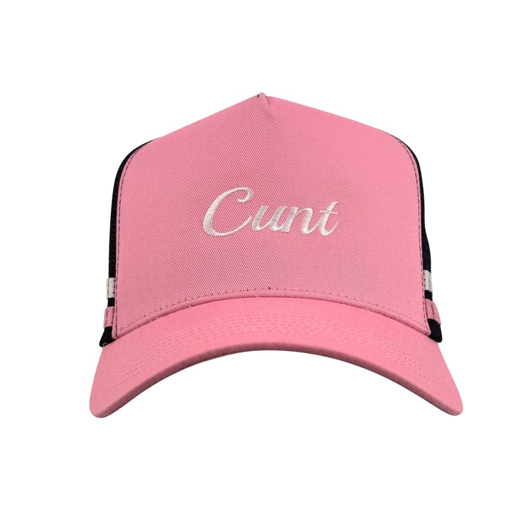 CURSIVE TRUCKER CAP