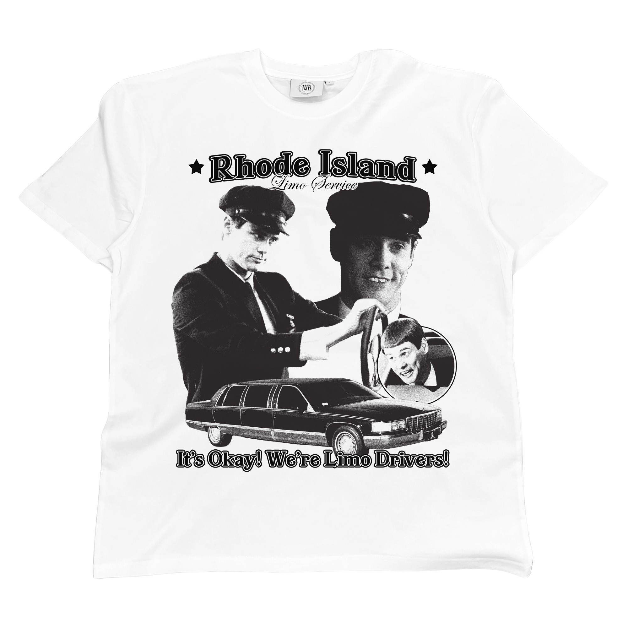 RHODE ISLAND LIMO SERVICE VINTAGE WHITE T-SHIRT