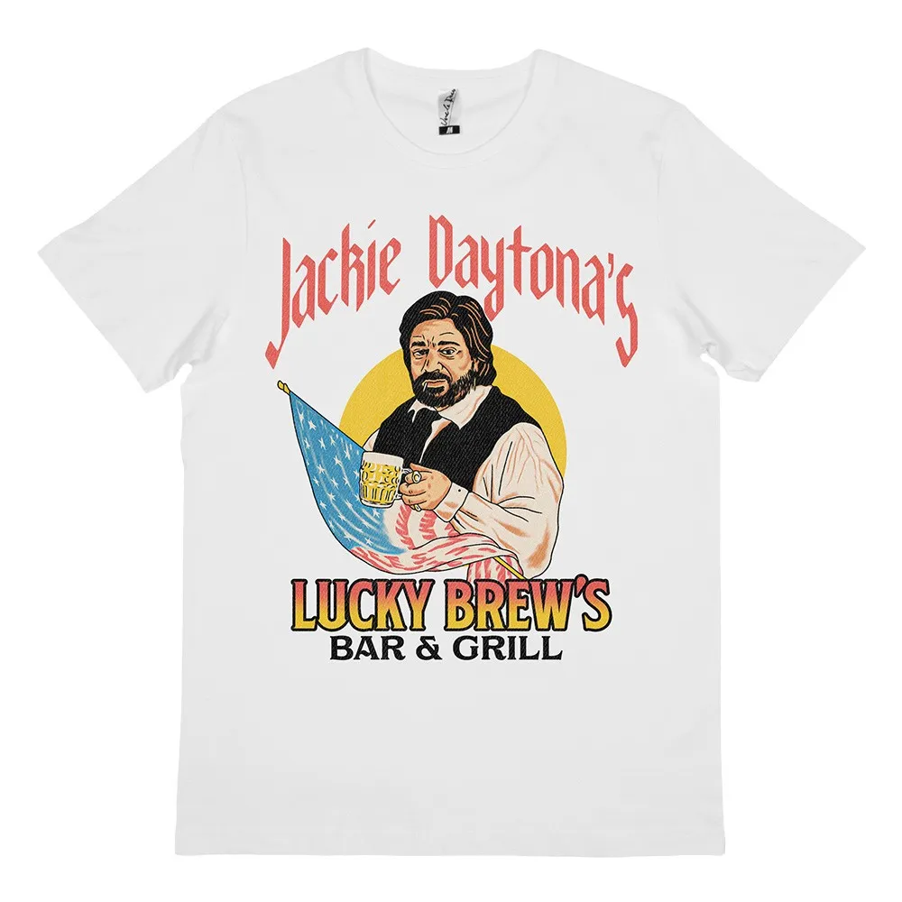 JACKIE DAYTONA WHITE TEE
