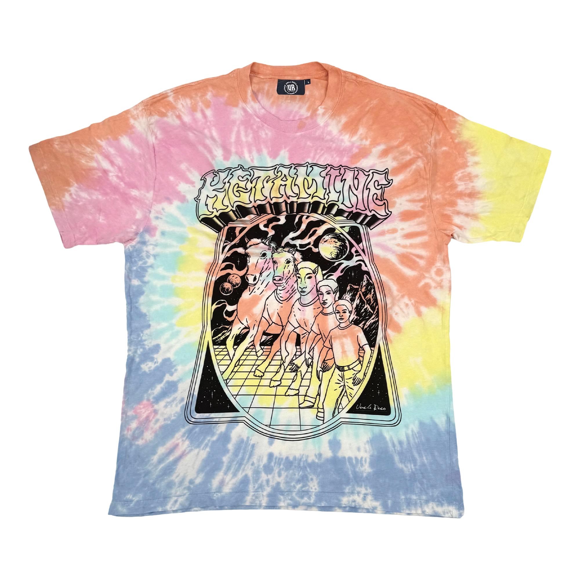 TIE DYE VINTAGE KETAMINE T-SHIRT