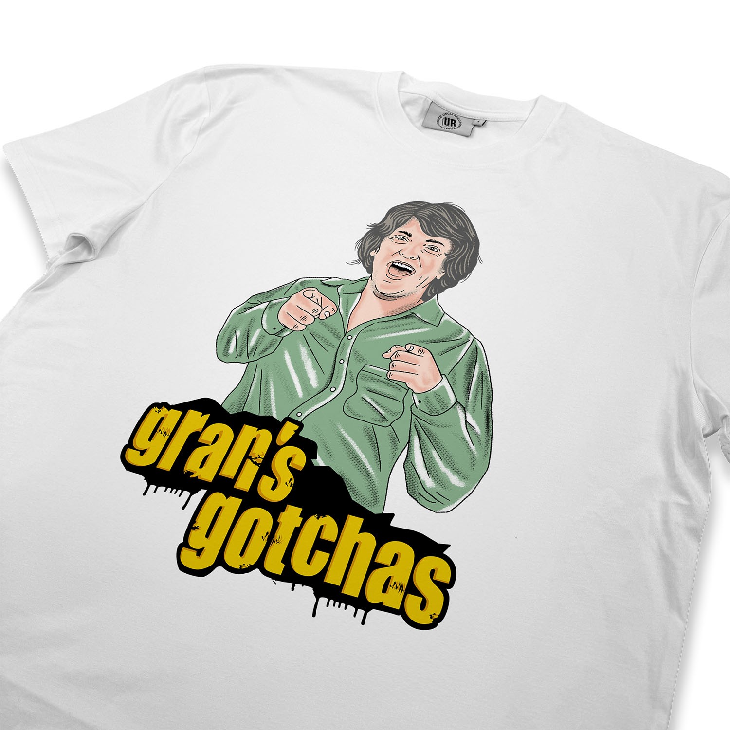 GRAN'S GOTCHAS WHITE TEE
