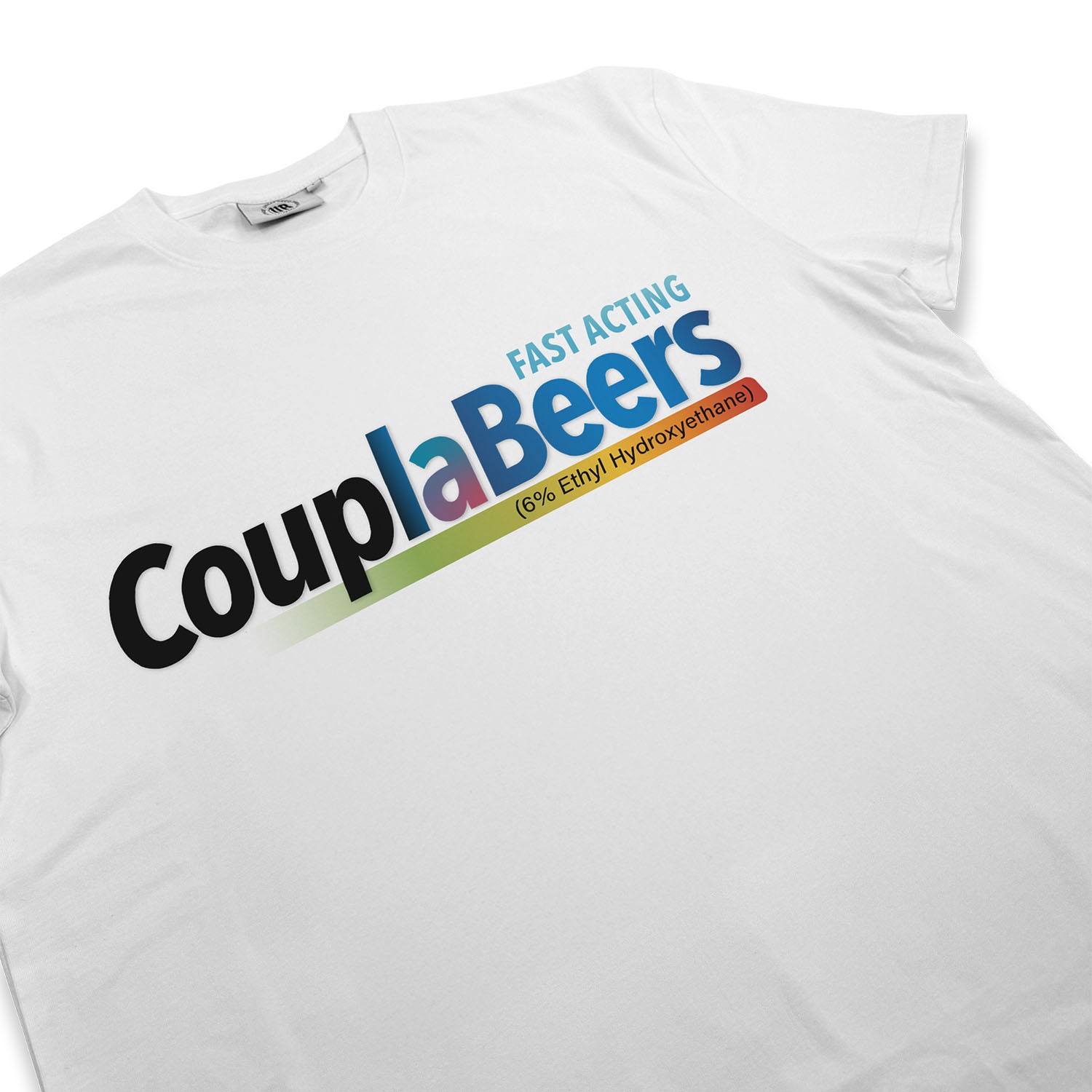 COUPLA BEERS WHITE TEE