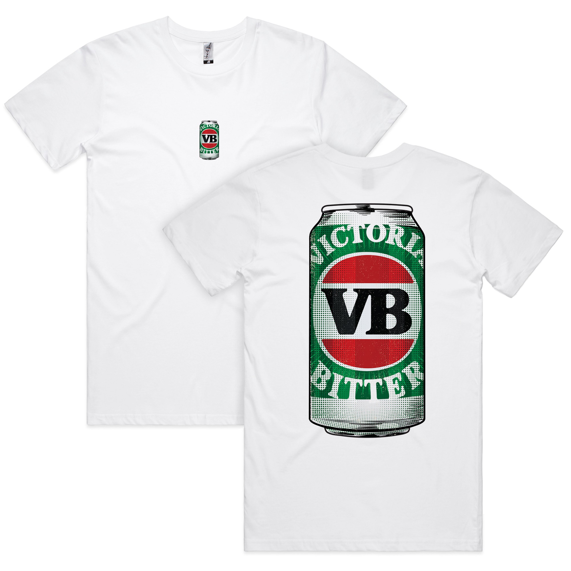 2020'S VB CAN FRONT & BACK WHITE TEE