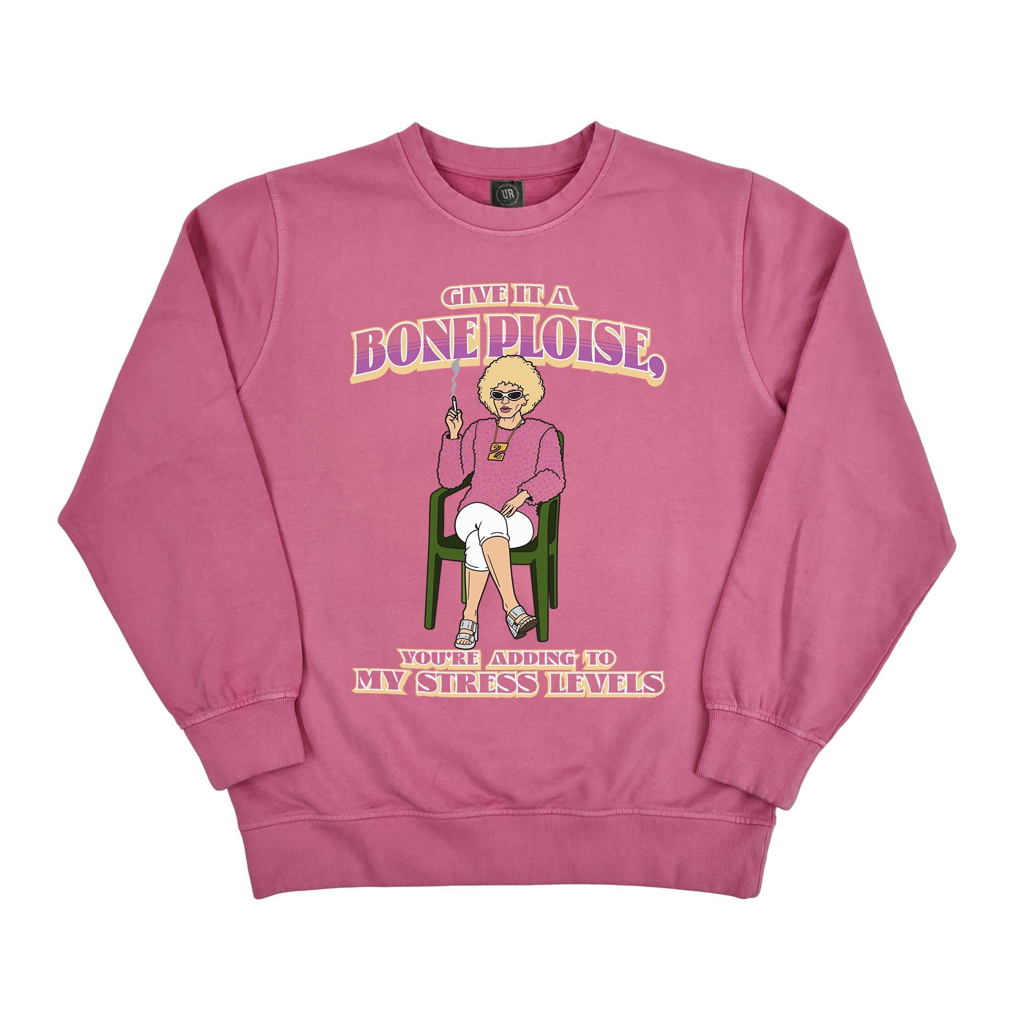 VINTAGE PINK GIVE IT A BONE CREW