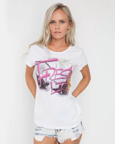 FRESH LOCO WHITE TEE