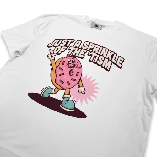 JUST A SPRINKLE WHITE TEE
