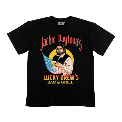 JACKIE DAYTONA BLACK TEE