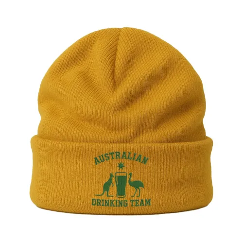 AUSTRALIAN DRINKING TEAM GOLD BEANIE
